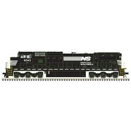 Click here to learn more about the Atlas Model Railroad N Dash 8-40CW, NS #8334.