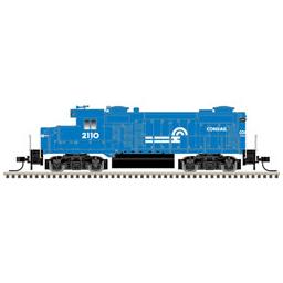 Click here to learn more about the Atlas Model Railroad N GP-20, CR/Blue/White #2102.