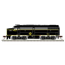 Click here to learn more about the Atlas Model Railroad N FA-1, EL #7254.