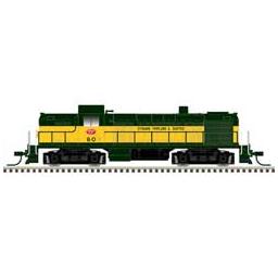 Click here to learn more about the Atlas Model Railroad N RS-2, SP&S #60.