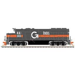 Click here to learn more about the Atlas Model Railroad N GP40-2, B&M #303.