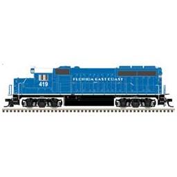 Click here to learn more about the Atlas Model Railroad N GP40-2, FEC #419.