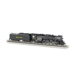 Click here to learn more about the Bachmann Industries N 2-8-4 w/DCC & Sound Value, NKP/Railfan #765.