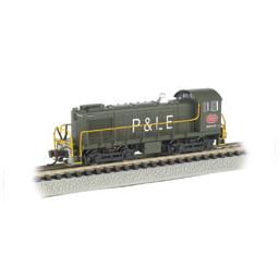 Click here to learn more about the Bachmann Industries N S4 w/DCC, NYC/P&LE #8662.