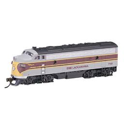 Click here to learn more about the Bachmann Industries N F7A w/DCC, EL/Maroon/Gray.
