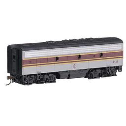 Click here to learn more about the Bachmann Industries N F7B w/DCC, EL/Maroon/Gray.