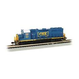 Click here to learn more about the Bachmann Industries N,GP40 Diesel Loco CSX #6001.