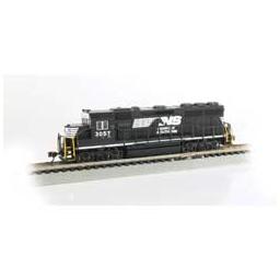 Click here to learn more about the Bachmann Industries N,GP40 Diesel Loco NS #3057.