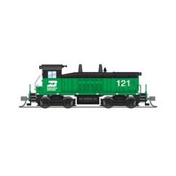 Click here to learn more about the Broadway Limited Imports SW7 BN 121 Green & Black Paragon3 Sound/DC/DCC N.