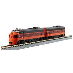 Click here to learn more about the Kato USA, Inc. N EMD FP7 A/B/DCC, MILW #90A/90B.