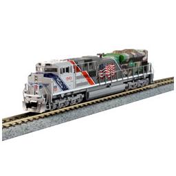 Click here to learn more about the Kato USA, Inc. N SD70ACe w/TCS DCC, UP/The Spirit #1943.