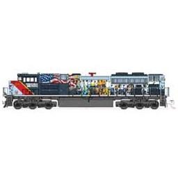 Click here to learn more about the Kato USA, Inc. N EMD SD70ACe Union Pacific #1111 "PBOP".