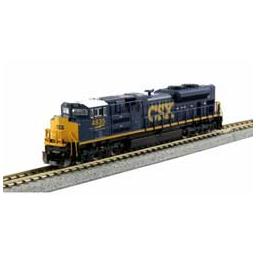 Click here to learn more about the Kato USA, Inc. N EMD SD70ACe CSX Dark Future w/ DCC #4835.