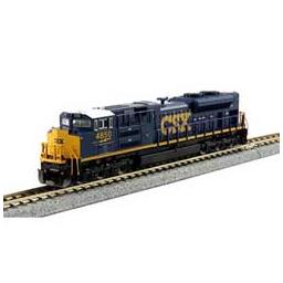 Click here to learn more about the Kato USA, Inc. N EMD SD70ACe CSX Dark Future w/ DCC #4850.