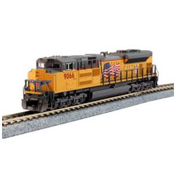 Click here to learn more about the Kato USA, Inc. N SD70ACe w/TCS DCC, UP #9066.