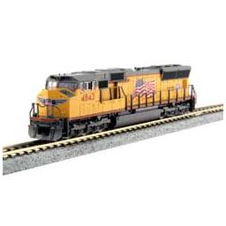 Click here to learn more about the Kato USA, Inc. N SD70M w/DCC, UP #4843.