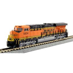 Click here to learn more about the Kato USA, Inc. N ES44AC, BNSF/Wedge #5834.