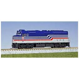 Click here to learn more about the Kato USA, Inc. N EMD F40PH Virginia Railway Express #V34 w/ DCC.