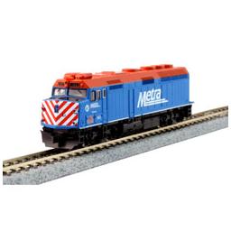 Click here to learn more about the Kato USA, Inc. N F40PH, Metra/Blue/Ravinia #142.