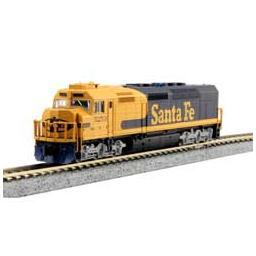 Click here to learn more about the Kato USA, Inc. N EMD SDP40F Type 4a w/DCC, Santa Fe Freight #5253.