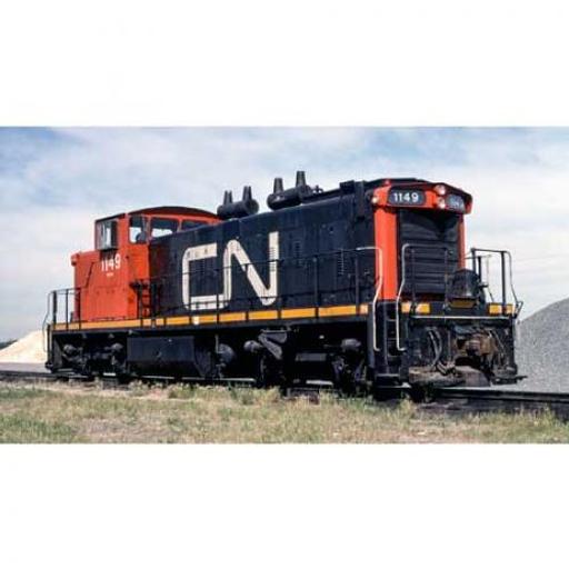 Rapido Trains Inc. N GMD-1 w/DCC & Sound, CN/Red Cab #1149