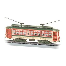 Click here to learn more about the Bachmann Industries N Brill Trolley, Christmas.