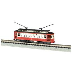 Click here to learn more about the Bachmann Industries N Brill Trolley, Chicago.