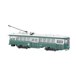 Click here to learn more about the Bachmann Industries N Spectrum Peter Witt Streetcar w/DCC, Brooklyn.