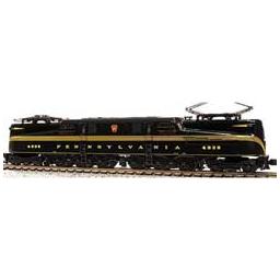 Click here to learn more about the Kato USA, Inc. N PRR GG1 Brunswick Green 5-Stripe #4859.