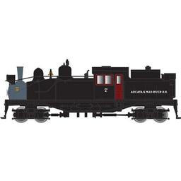 Click here to learn more about the Atlas Model Railroad N 2-Truck Shay, Arcata & Mad River #7.