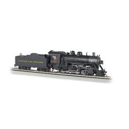 Click here to learn more about the Bachmann Industries N 2-8-0 w/DCC & Sound Value, N&W.