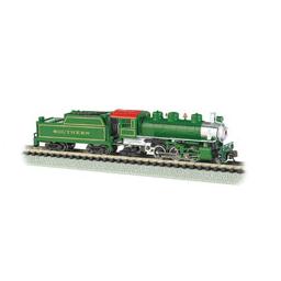 Click here to learn more about the Bachmann Industries N 2-6-2 Prairie, SOU/Green.