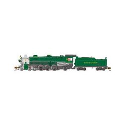 Click here to learn more about the Bachmann Industries N Light 4-8-2 w/Econami DCC/Sound Value, SOU #1489.