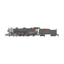 Click here to learn more about the Bachmann Industries N Light 4-8-2 w/Econami DCC/Sound Value,NCSTL #551.