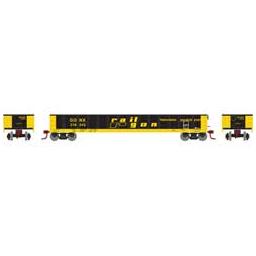 Click here to learn more about the Athearn N 52'' Mill Gondola, GONX/RailGon #310343.