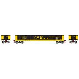 Click here to learn more about the Athearn N 52'' Mill Gondola, GONX/RailGon #310877.