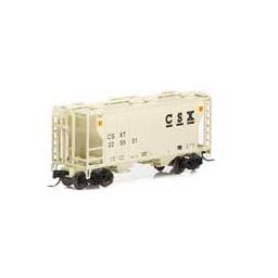 Click here to learn more about the Athearn N PS-2 2600 Covered Hopper, CSX #225531.