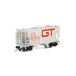 Click here to learn more about the Athearn N PS-2 2600 Covered Hopper, GTW #138030.
