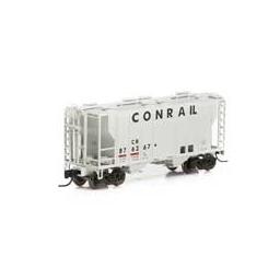 Click here to learn more about the Athearn N PS-2 2600 Covered Hopper, CR #876267.