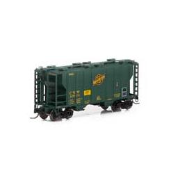 Click here to learn more about the Athearn N PS-2 2600 Covered Hopper, C&NW #95778.