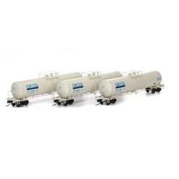Click here to learn more about the Athearn N 30,000 Gallon Ethanol Tank, TEIX/White #1 (3).