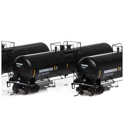 Click here to learn more about the Athearn N 30,000 Gallon Ethanol Tank, UTLX/Black #3 (3).