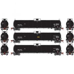 Click here to learn more about the Athearn N 33,900-Gallon LPG Tank/Early, NATX (3).