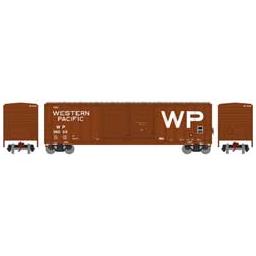 Click here to learn more about the Athearn N 50'' FMC Double Door Box, WP #38069.