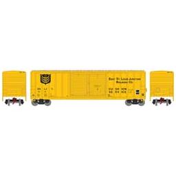 Click here to learn more about the Athearn N 50'' FMC Double Door Box, ESLJ #7714.
