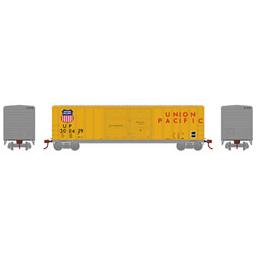 Click here to learn more about the Athearn N 50'' FMC Centered Double Door Box, UP #300429.