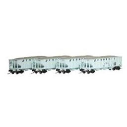 Click here to learn more about the Athearn N 40'' Outside Braced Hopper/Load, CR (4) #1.