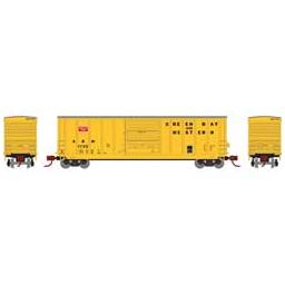 Click here to learn more about the Athearn N 50'' PS 5277 Single Door Box, GB&W #1733.