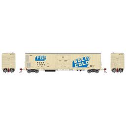 Click here to learn more about the Athearn N 57'' Mech Reefer w/Sound, FGE/FGMR/Solid Cold #1.