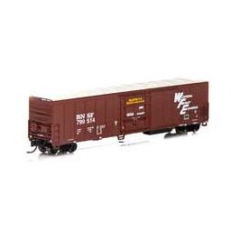 Click here to learn more about the Athearn N 57'' PCF Mechanical Reefer, BNSF/Brown #799514.